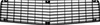 1974 - 1977 Camaro Upper Grille, Black