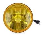 1967 - 1981 Camaro 7” Holley RetroBright LED Headlight Headlamp, Yellow Lens 5700K Bulb