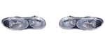 Image of the new 1998 - 2002 Headlight Set with Black Bezel for Chevrolet Camaro, Pair