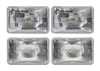 1982 - 1992 Camaro Headlight Headlamp High and Low Beam Halogen Bulb Set