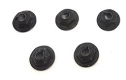 1967 - 1981 Camaro Heater Box Firewall Cover Mounting Nuts Set, 5 Pieces