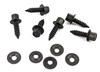 1968 Heater Control Cable Mounting Hardware Set