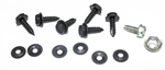 1969 Heater Control Cable Mounting Hardware Set