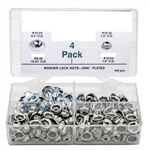 Camaro PAL Speed Nut Emblem Fasteners Thread Cutting 125 Piece Assortment Set