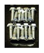 1967 - 1981 Valve Cover Bolts Set, Big Block, Polished Chrome, 14 Pieces for Aluminum Valve Covers