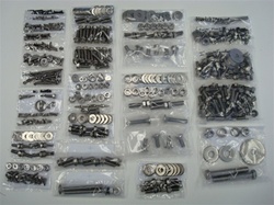 1974 - 1977 Body Bolt Kit, Stainless Steel, 450+ Pieces, Indented Hex Head