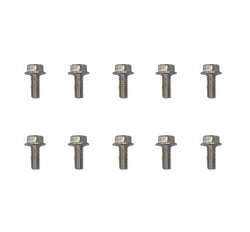 1967 - 1981 Camaro Hood Latch and Catch Bolts Set, Stainless Steel, Indented Hex Head