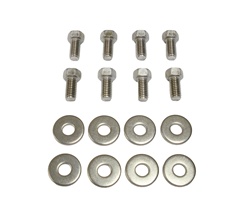 1967 - 1981 Hood Hinge Mounting Bolts Set, Stainless Steel, Indented Hex Head