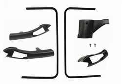 1978 - 1981 Camaro Headliner T-Top Plastic Trim Moldings Set, 6 Pieces