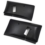 1978 - 1981 Camaro Roof Headliner Shoulder Seat Belt Retractor Covers for T-top Models, Pair