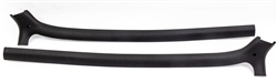 New OE Style 1974 - 1981 Camaro Side Headliner Plastic Trim Molding, Pair