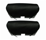 1970 Camaro Front Bucket Seat Headrest Covers, Madrid Grain Vinyl, Pair