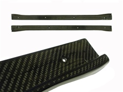 1967 - 1969 Camaro Door Jamb Sill Plates, Carbon Fiber, Pair | Camaro Central