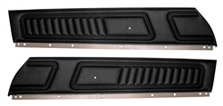 1972 Camaro Door Panels Set, Standard Interior Center Section, Pair