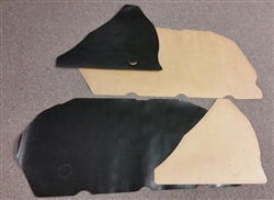 1967 Camaro Door Panel Water Shields Set, Coupe, Front and Rear, OE Style