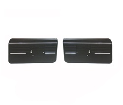 1968 Camaro Standard Interior Pre-Assembled Front Door Panels Set