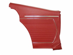 1969 Camaro Coupe Pre-Assembled Standard Interior Rear Side Panels Set