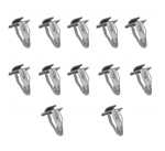 1967 - 1974 Camaro Door Panel Clips Set, L-Style, Metal, 12 Pieces | Camaro Central