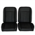 1967 - 1969 Camaro Low Back Bucket Sport Mod II Seat Set, Vinyl, Narrow