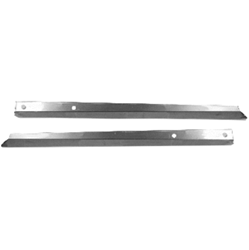 1968 - 1969 Camaro Interior Door Panel Upper Inner Top Rail Metal Supports