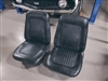 1967 - 1968 Camaro Front Bucket Seat Set, Original Black Covers, Used GM