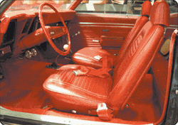 1969 Master Interior Kit, Standard, Unassembled Door Panels