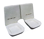 Image of a 1982 - 1992 Camaro Rear Seat Foam Set, Split Back