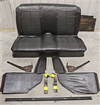 1967 Camaro Fold Down Rear Seat Kit, GM Original Used