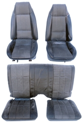 1976 Front and Rear Seats Set, Type LT / Deluxe - Original GM Used
