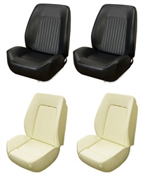 1967 - 1968 Camaro Custom TMI Sport II Seat Front Seat Covers and Foam Set, Standard Interior