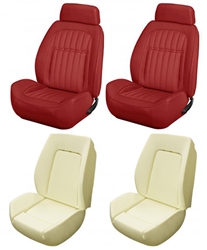 1969 DLX Camaro Custom TMI Sport II Seat Front Seat Covers and Foam Set, Deluxe Comfortweave