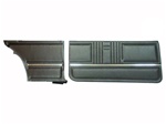 1967 Camaro Door Panels Set, Standard Interior Coupe, Front and Rear, Pre-Assembled