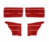 1968 Camaro Standard Interior Front and Rear Door Panels Set, Coupe or Convertible