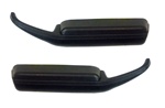 1974 - 1981 Camaro BLACK Door Panel Arm Rests with Pull Handles, Pair LH and RH