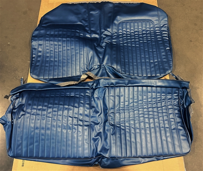 Picture of a 1968 Camaro Convertible Standard Interior, Rear Seat Cover, (Medium Blue Only)