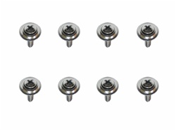 1967 - 1969 Camaro Rear Side Panel Arm Rest Cover Screws Set, Convertible, 8 Pieces | Camaro Central