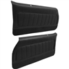 Image of a 1978 - 1979 Camaro Door Panels Set, Custom Deluxe or Berlinetta, Pre-Assembled with VINYL Inserts, Choose Color