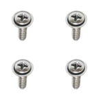 1967 Camaro Deluxe Interior Door Handle Plastic Cup Mounting Screws, Set of 4