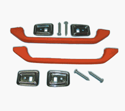 1968 - 1969 Camaro Grab Handle Kit for Deluxe Interior Door Panels