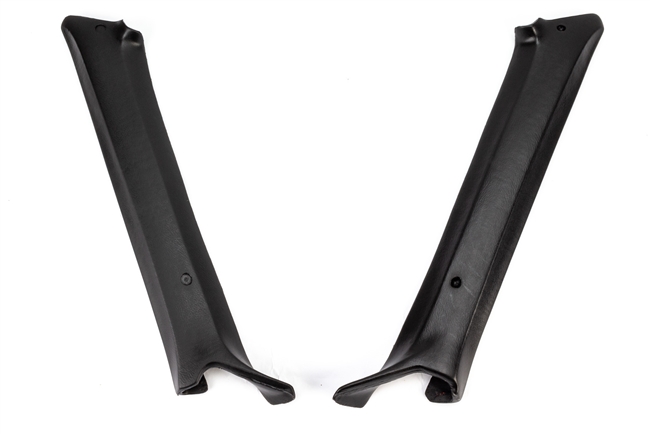1969 Camaro Inner Pillar Post Trim Moldings, Coupe, Pair, Color Choice