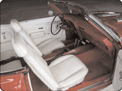 1968 Master Interior Kit, Standard, Convertible, Unassembled Door Panels