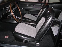 1968 Camaro Interior Kit, Deluxe Coupe Houndstooth, Stage 1