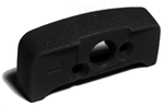 1974 - 1981 Camaro Shoulder Seat Belt Retainer Guide Escutcheon, BLACK, Left Hand
