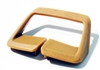 1974 - 1976 Camaro Seat Belt Side Shoulder Guide, Tan