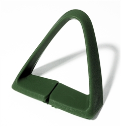 1977 - 1981 Seat Belt Shoulder Side Guide, Green