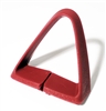 1977 - 1981 Seat Belt Shoulder Side Guide, Red