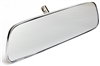 1967 - 1969 Custom Inside Rear View Mirror, Chrome 6 Inch