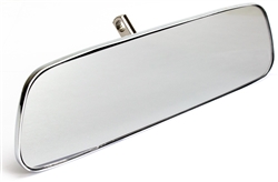 1967 - 1969 Custom Inside Rear View Mirror, Chrome 6 Inch