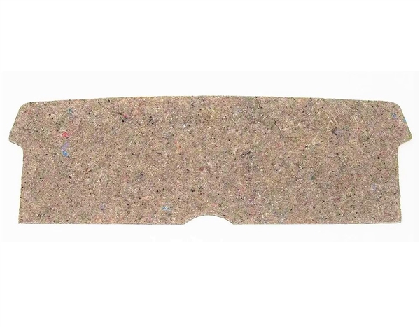 1967 - 1969 Camaro Rear Seat Trunk Divider Board with Jute Insulation, Coupe