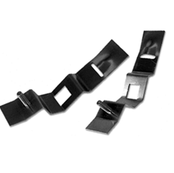 1967 - 1969 Camaro Fold Down Rear Seat Mounting Bracket Set